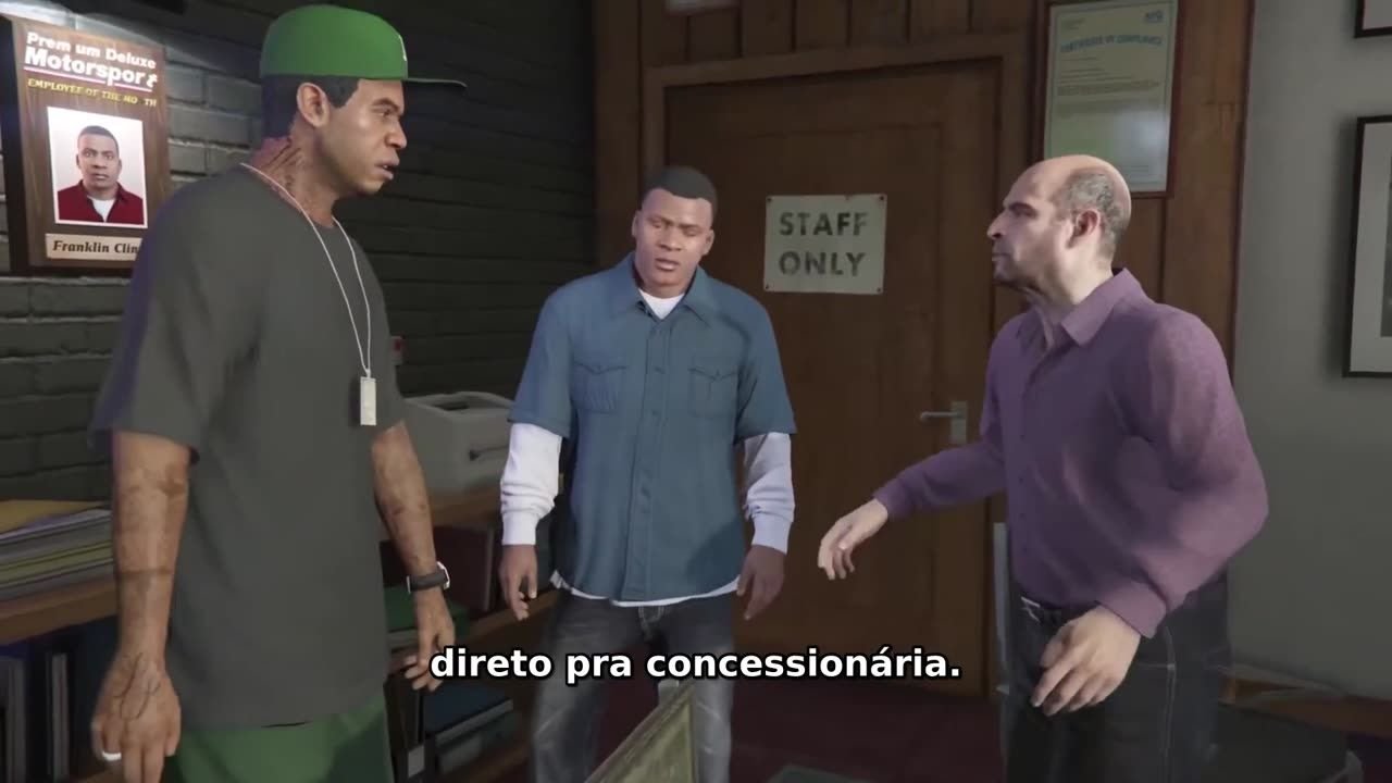 Como o Franklin conheceu o Michael
